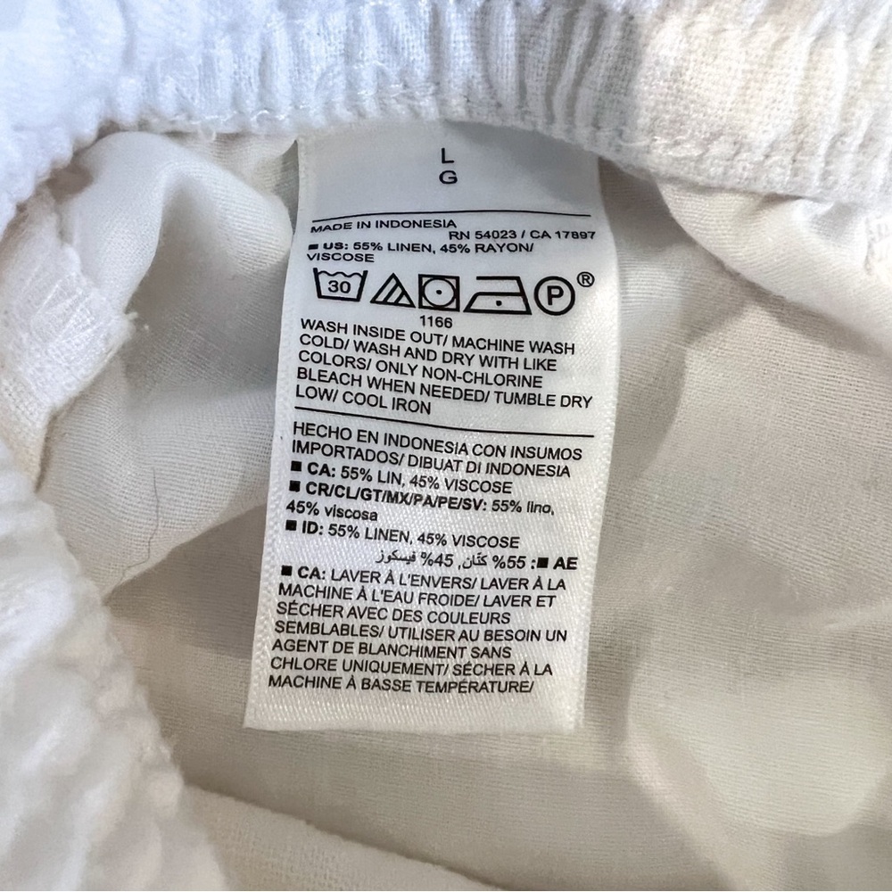 NWT Old Navy High Rise Linen Blend Shorts - Picture 6 of 6
